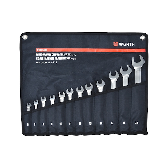 COMBINATION WRENCH SET 12 PIECES 