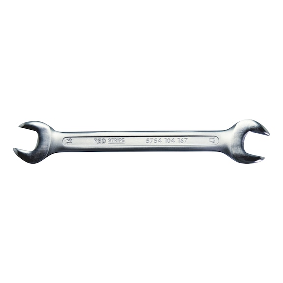 Double open-end wrench metric REDSTRIPE