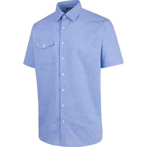 Camisa de trabajo, manga corta, otros - CAMISA-MC-CHAMBRAY-M