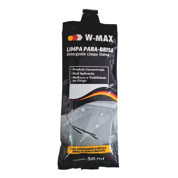 Sachet Windshield Cleaner W-MAX - WSCRNCLNR-SACHET-(W-MAX)-50ML