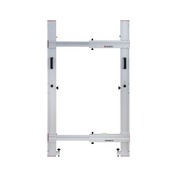 Door jamb assembly tool frame flash - 1