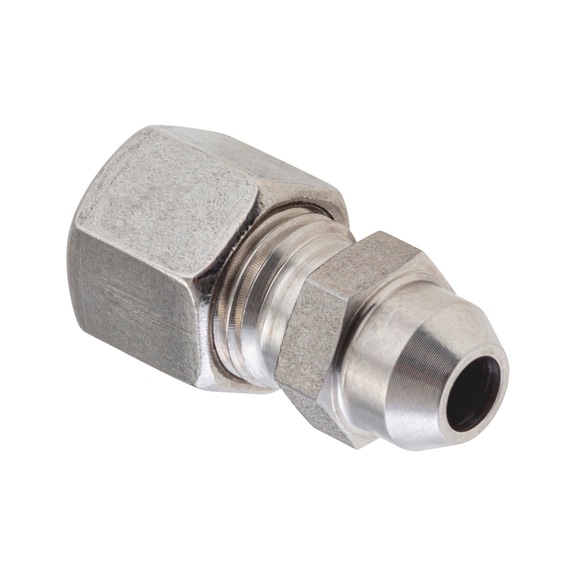 Straight weld fitting ISO 8434-1, stainless steel 1.4571 - 1