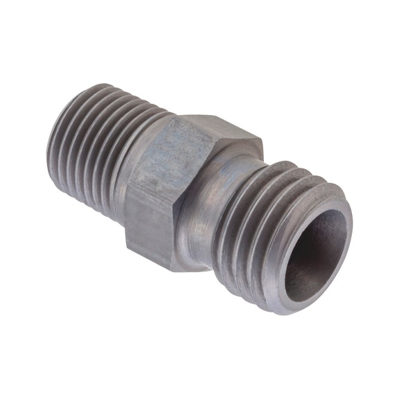 Straight screw-in fitting steel NPT male - TUBFITT-ISO8434-L-SDS-ST-D12-3/8 NPT