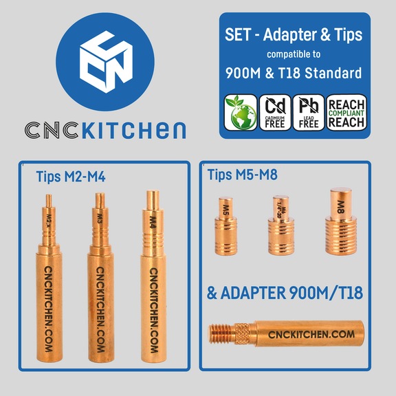 Soldering tips set  T18 - 1