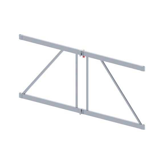 Folding frame f. flap a. mobile scaffolding 75/180