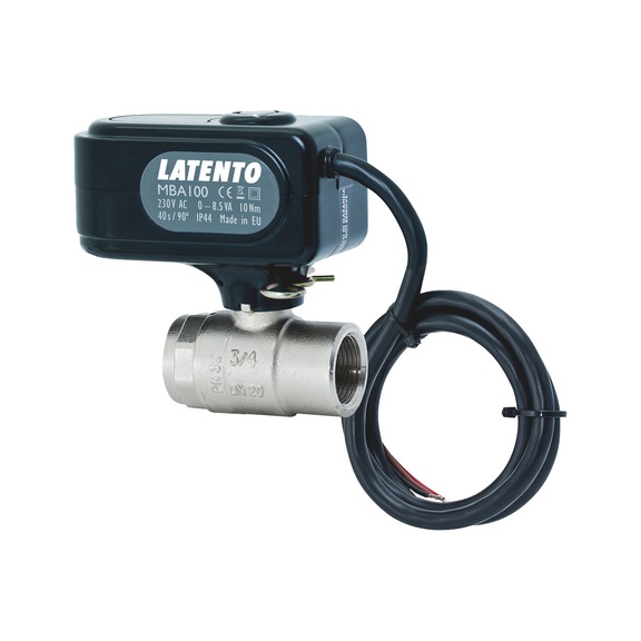 Motorised ball valve LATENTO - BALVLVE-LATENTO-ENG