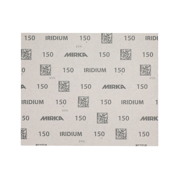 Sandpaper sheet Mirka Iridium - DSPAP-MIRKA-2410102518-230X280MM-G180