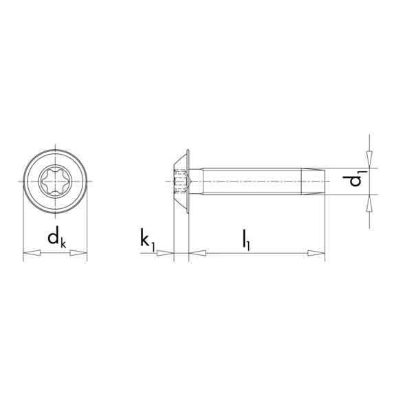 GEFU DIN 7500-1 Stahl zn TX abgefl. Halbrdkpf Bund online kaufen