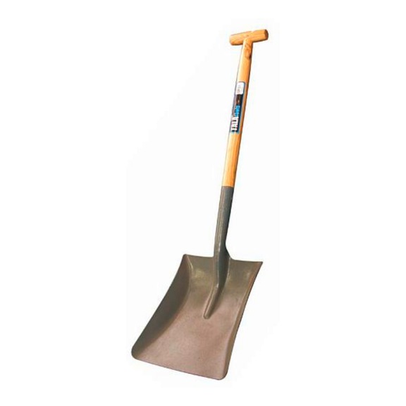 Square shovel with wooden shaft TALAtools