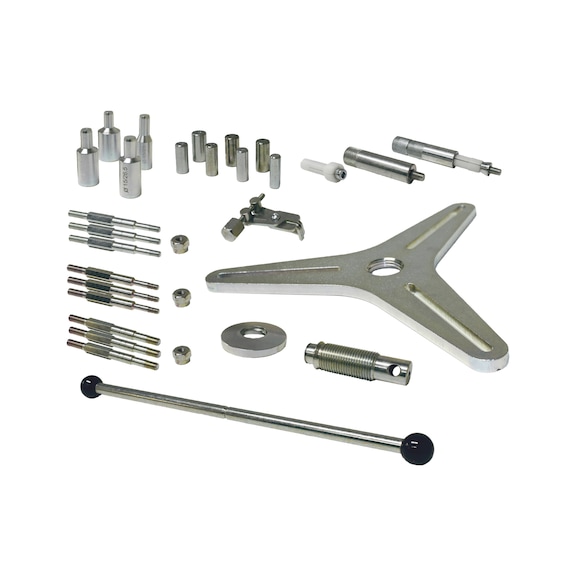 SAC coupling tool set Basic, 30 pieces