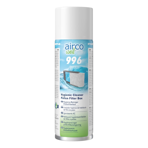 airco well® 996 hygienic cleaner pollen filter box - 1