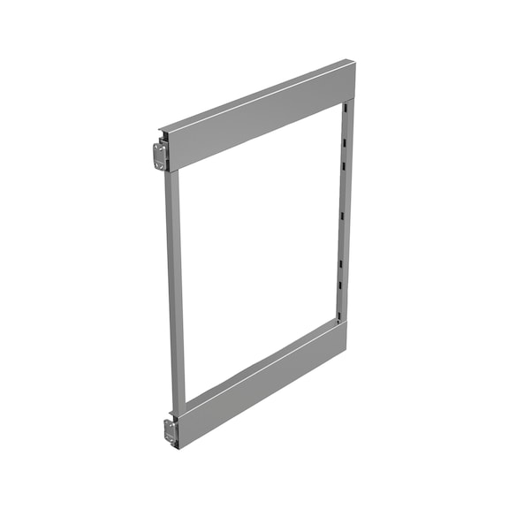 VS SUB SIDE diagonal cupboard pull-out For body width 150 and 300 mm - PULOUT-FE-FLRCRBRD-FRAME-WHITEA-SUB-SIDE