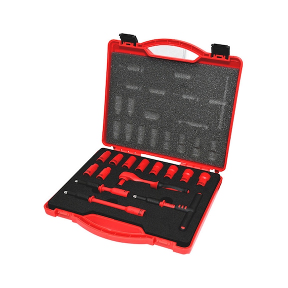 1/4 inch VDE ratchet set 14 pieces