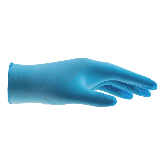 Disposable nitrile glove - PROTGLOV-NITRILE-BLUE-POWDERFREE-XXL