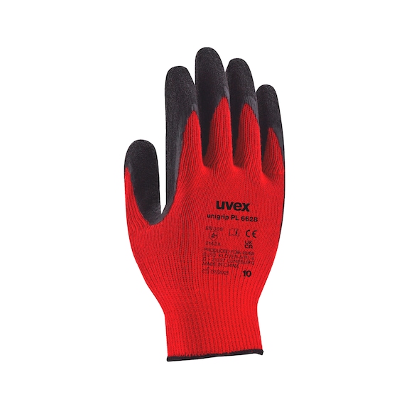 Mechanic's glove Uvex unigrip PL6628 - GLOVE-UVEX-UNIGRIP-PL-6628-60599-SZ7