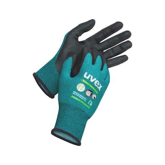 Cut protection glove Uvex Bamboo TwinFlex D xg