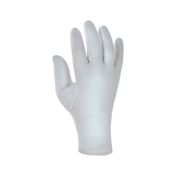 Protective glove knitted Uvex bleached