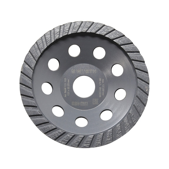 Diamond cup wheel  Turbo - CPWHL-DIA-TURBO-BR16,00-D100MM