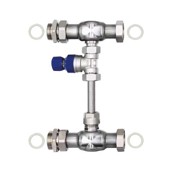 PRINETO bypass distributor with overflow valve