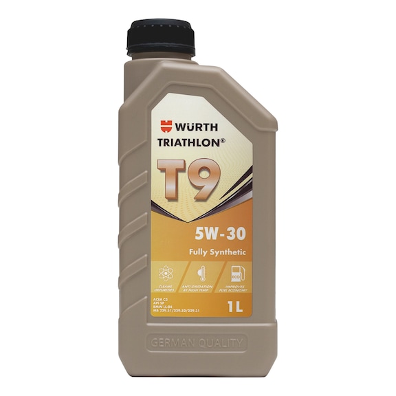 Engine oil TRIATHLON T9 5W-30 C3 - ENGOIL-TRIATHLON-T9-5W30-C3-1LTR