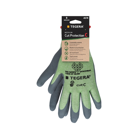 Cut protection glove Ejendals TEGERA® 457R - CUTPROTGLOV-TEGERA-457R-SZ9