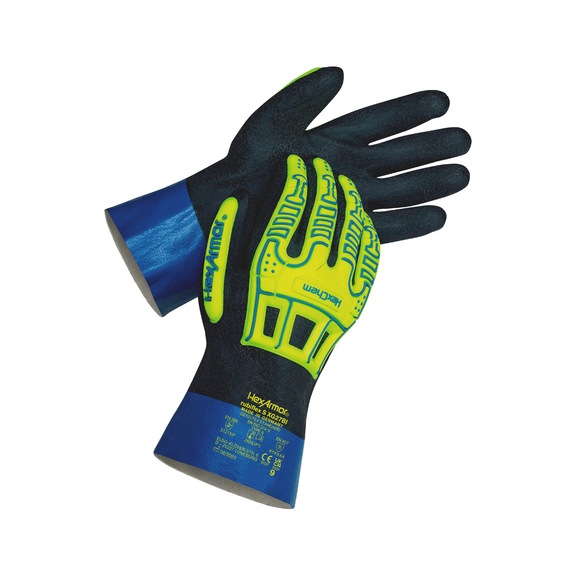 Chemical protective glove Uvex Rubiflex S XG 27BI - PROTGLOV-CHEM-UVEX-HXARMR-60708-SZ7