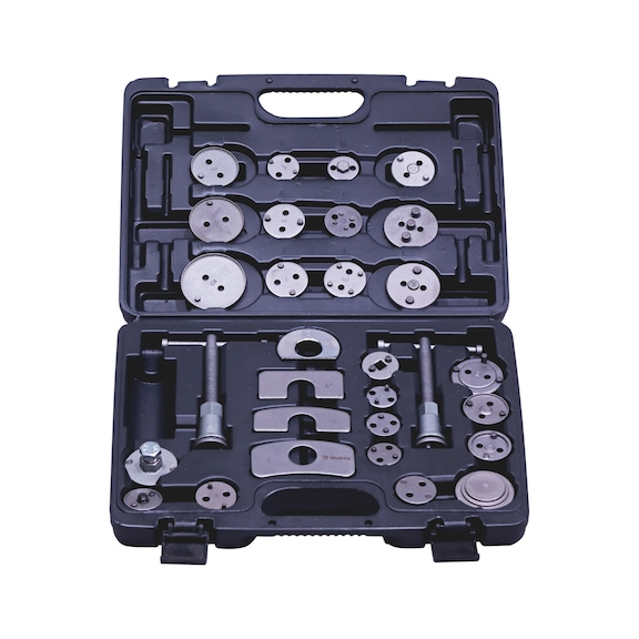 Brake caliper piston resetting tool set 30 pcs - TL-BRKCALPSTN-SET-CLAMPS-30PCS