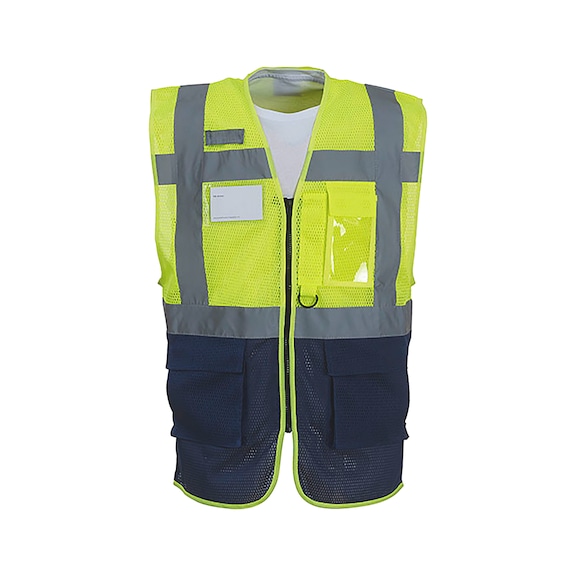 High-visib. vest L-Shop YK820 logo Thyssenkrupp