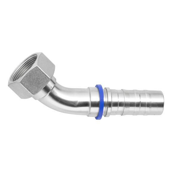 CS ORFS 45° hose connector ft