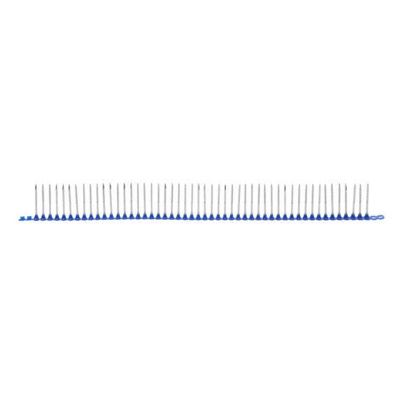 Terrace screw A2 4.2x55 in plastic strip PH2