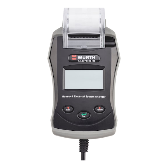 Battery/charging system tester with thermal printer - BTRY/DYNAMOTEST-W.PRINTER