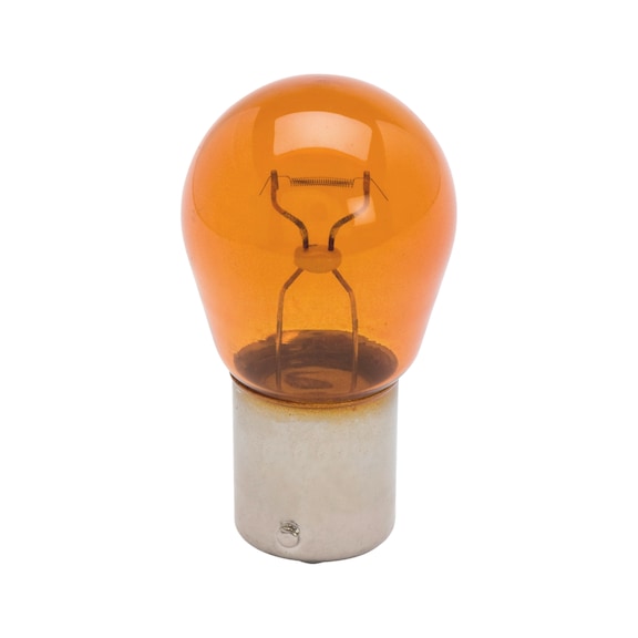 Ampoule pour clignotant et feu stop - LAMPE STOP 1 FIL.AMBRE 12V 21W/PY21W