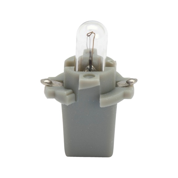 塑膠插座燈泡 適用於具備配件的儀器照明，可用於 PCB - 燈泡 儀表板用/灰座 12V 1.2W
