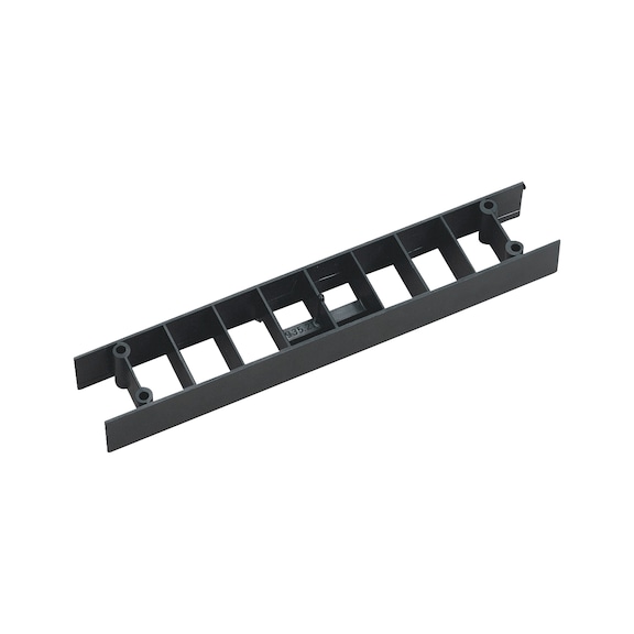 Spacer strip for keyboard tray - 1