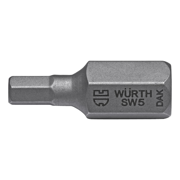 Bit Innensechskant Metrisch mit 10 mm Außensechskant-Antrieb - BIT-IN6KT-10-SW8-L30MM