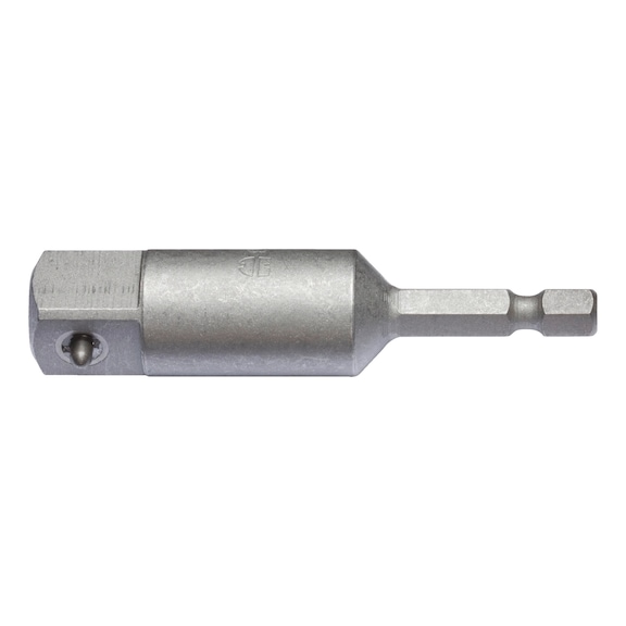 Connector DIN 7428 E 6.3 (1/4 inch) - HOLD-BIT-IMPNUT-HEX-1/4INX4PT-1/2IN-L74