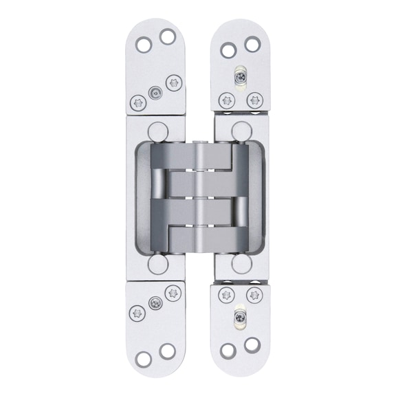 VLB 100 3D IHV door hinge - RECESHNGE-VLB100-3D-IHA-HINGE-F1/SILVER