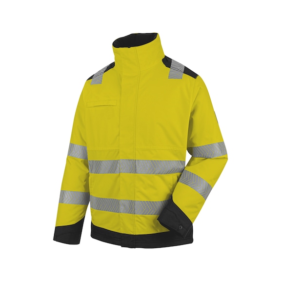 High-visibility parka FLUO
