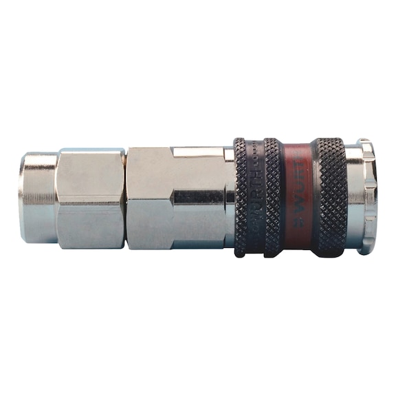 Quick-action coupling with comfort connection series 2000 For Würth PU hoses - 1