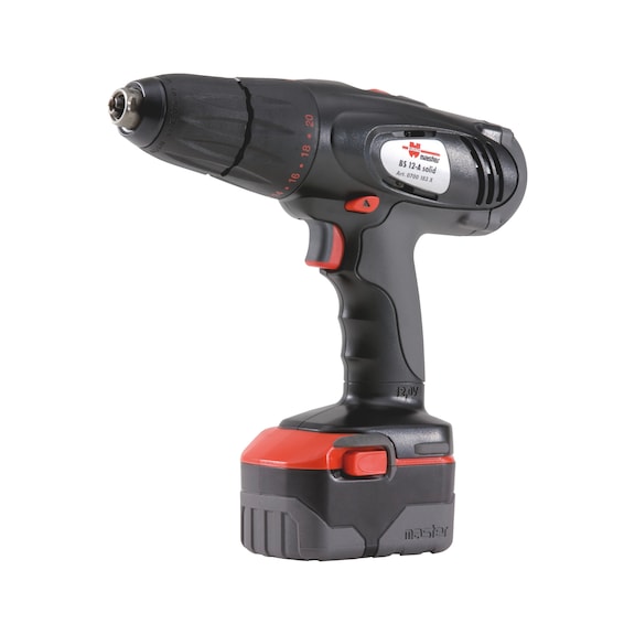 Cordless drill screwdriver BS 12-A solid - DRLDRIV-CORDL-(BS12-A SOLID)-LIION-2X3A