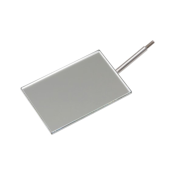 玻璃鏡板 適用於伸縮桿 - 長方型檢測鏡65X43MM