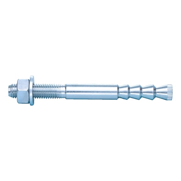 W-VIZ-A anchor rod, zinc-plated steel for W-VIZ/S injection systems (concrete) - 1