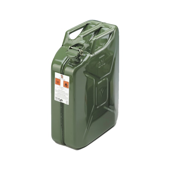 Fuel canister, steel - FUELCANI-STEEL-20LTR