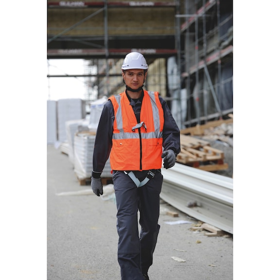 Safety harness with high-vis waistcoat - 3