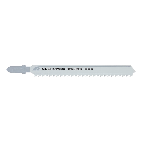 Jigsaw blade, construction, three stars For mineral materials and sandwich material