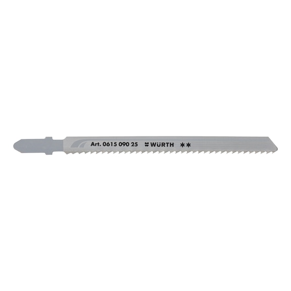 Jigsaw blade, construction, two stars for wood with nails and non-ferrous base metal
