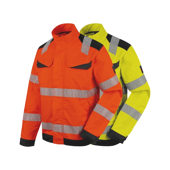 Fluorescent high-visibility jacket Domestic