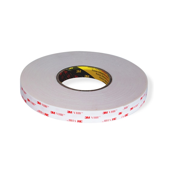 Adhesive Tape for Glass Wardrobe Systems - CINTA ADHE 2CARAS 19MM BL 33MT