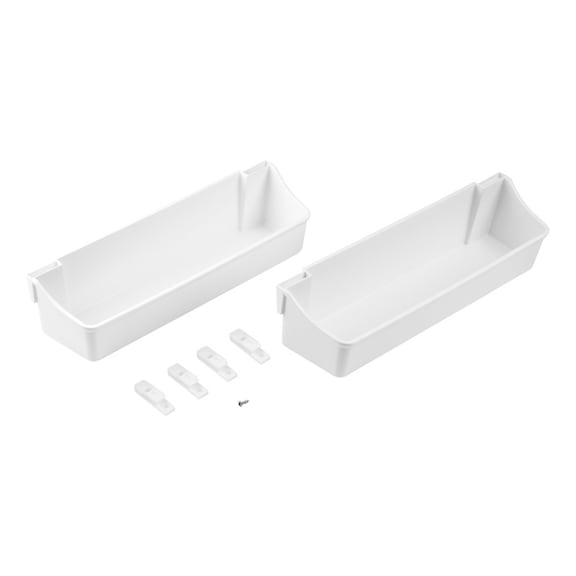 Kitchen Systems            Auxiliary Tray Set - SET OF AUXILIARY TRAYS 350 WHITE PLASTIC