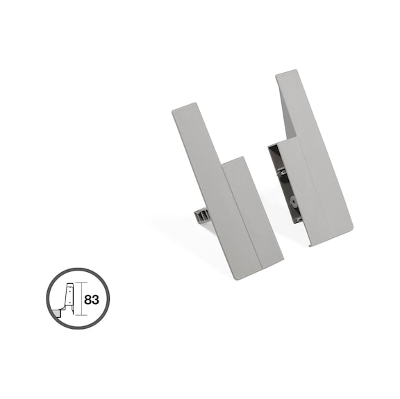 Front Fitting Inner Draw Vantage Draw Systems